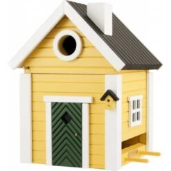 Wildlife Garden Multiholk Yellow Cottage - Nestkast & Voederhuisje WG104