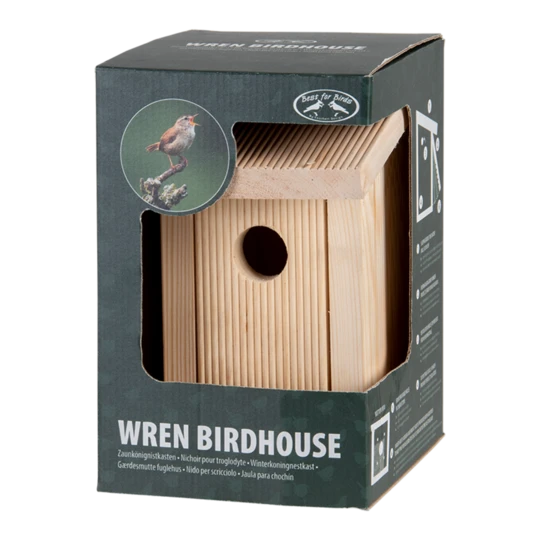 Wildlife Garden Multiholk Korsvirke Nestkast & Voederhuisje - WG109 2 Wildlife Garden Multiholk Korsvirke Nestkast & Voederhuisje - WG109 - Afbeelding 2