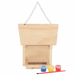 Born In Sweden Vogelbad Goud RVS Op Paal