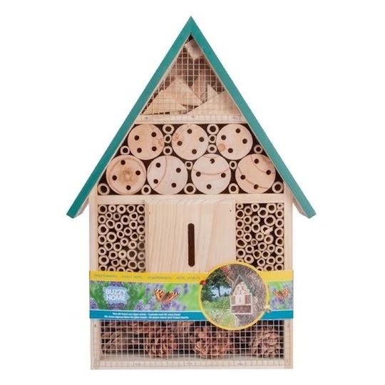 Bird Home Insecten Hotel Groen 39.5cm 1 Bird Home Insecten Hotel Groen 39.5cm