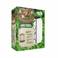 Esschert Design Voedertafel Met Stalen Dak & Silo Op Paal