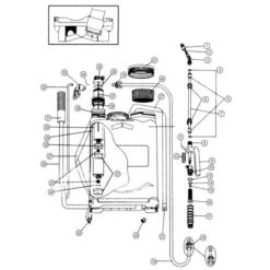 Talen Tools Rugspuit Professioneel 12L - Zuurbestendig -Vogelbenodigdheden Winkel image 576