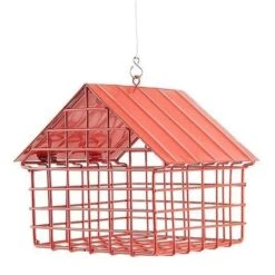 Wildlife Garden Rood Voederhuisje Voor Vetbollen