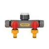 Hozelock 2-weg Kraanaansluiting 3/4'' En 1/2''